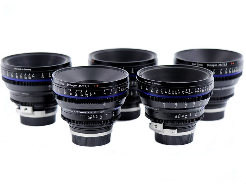 ZEISS Compact Prime CP.2  6-LENSES SET-T2.1 EF