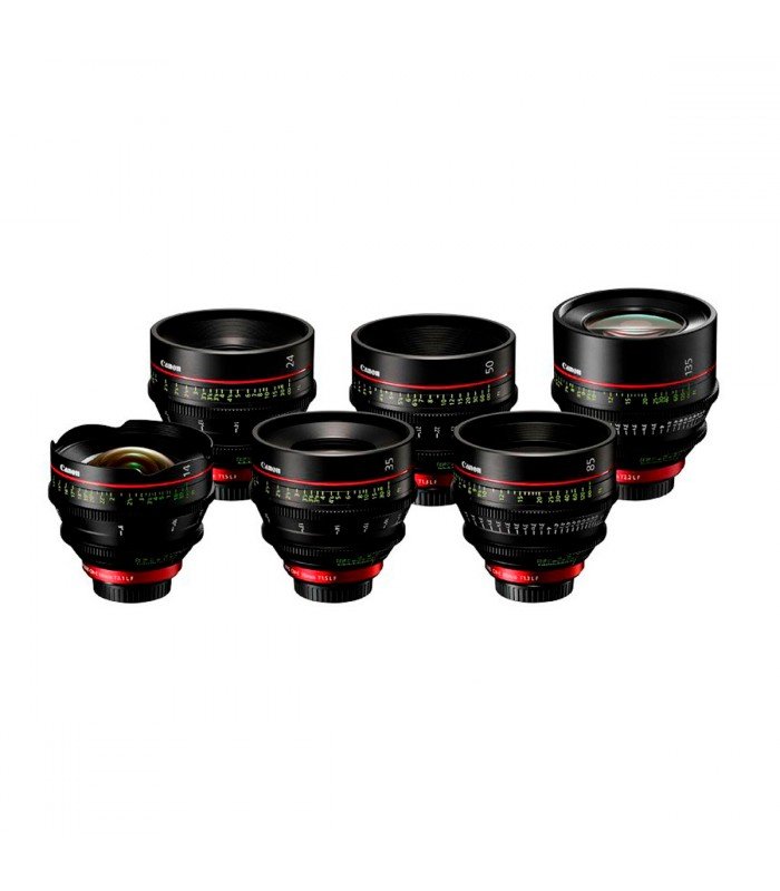 CANON CN – E  – 6  LENSES SET – EF –  T 1.5