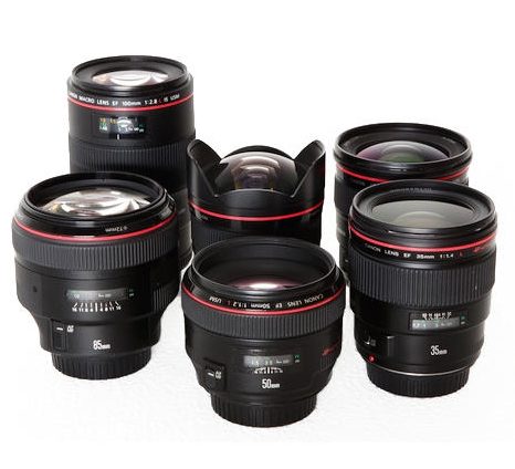 Canon EF 6-LENSES SET