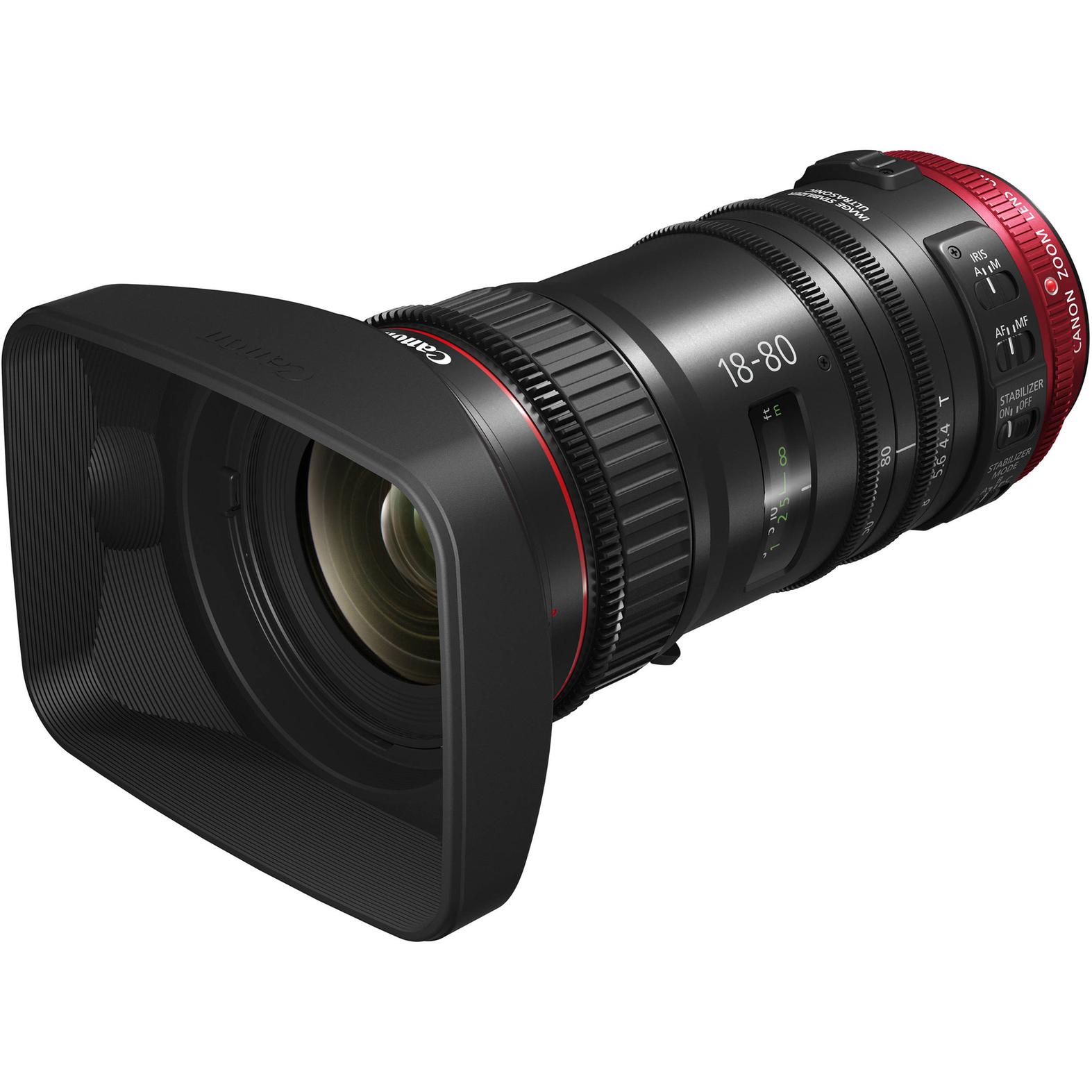 Canon Cine Lens 18-80 T4.4 Compact-Servo