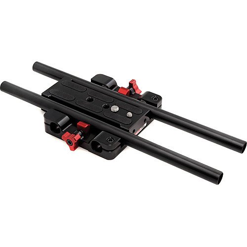 Zacuto Studio Baseplate with 12″ (30.48 cm) Rods for C100/C300/C500