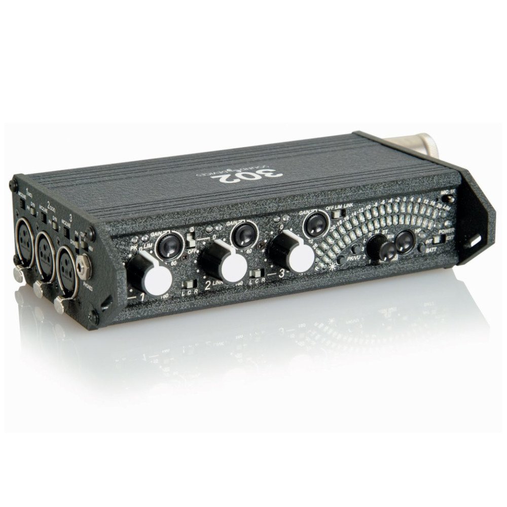 Sound Devices Mixer 302-Portable 3 Channels