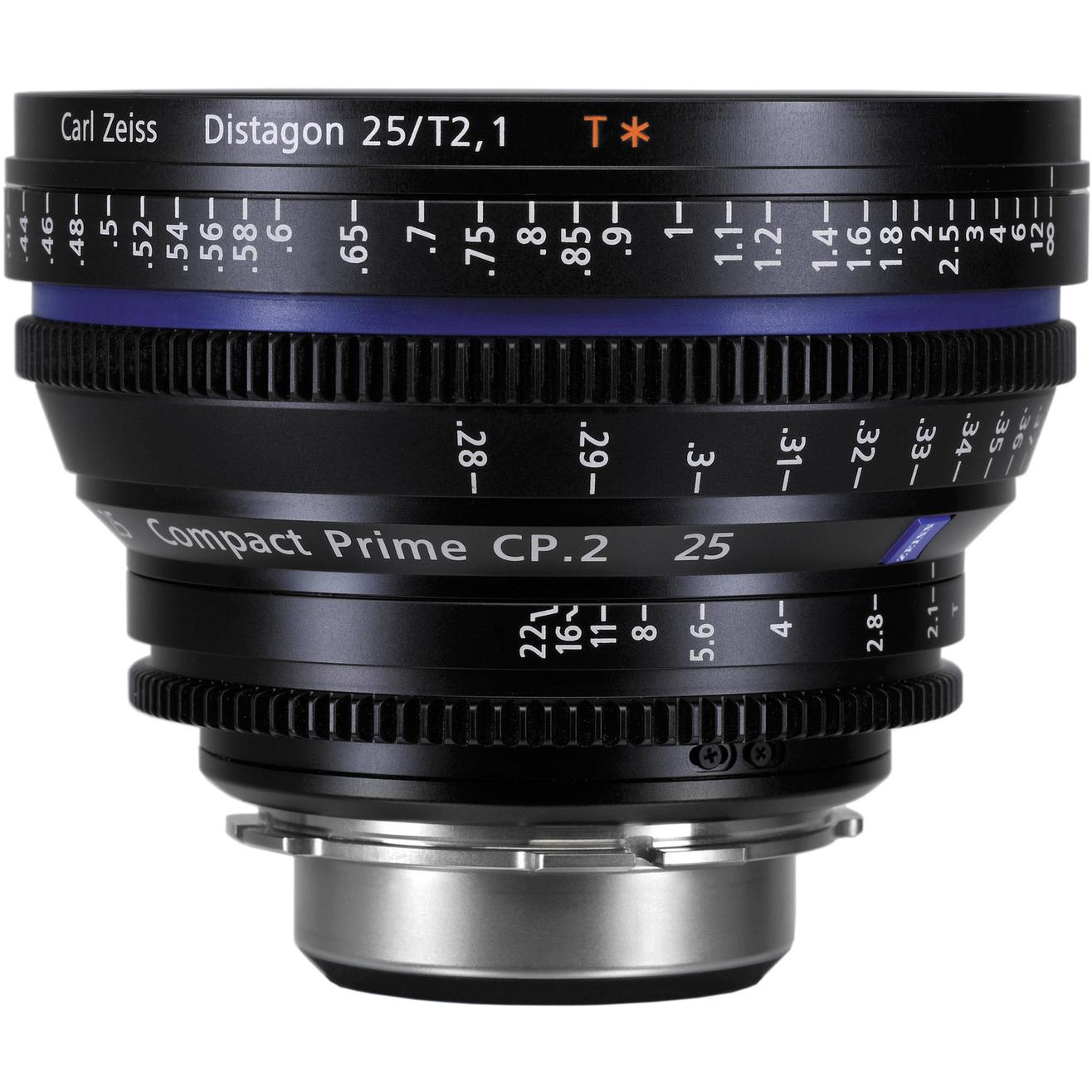 ZEISS Compact Prime CP.2 25mm/T2.1 Cine Lens (EF Mount)